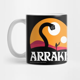 Fear Is The Mind Killer, Orange Arrakis Mug